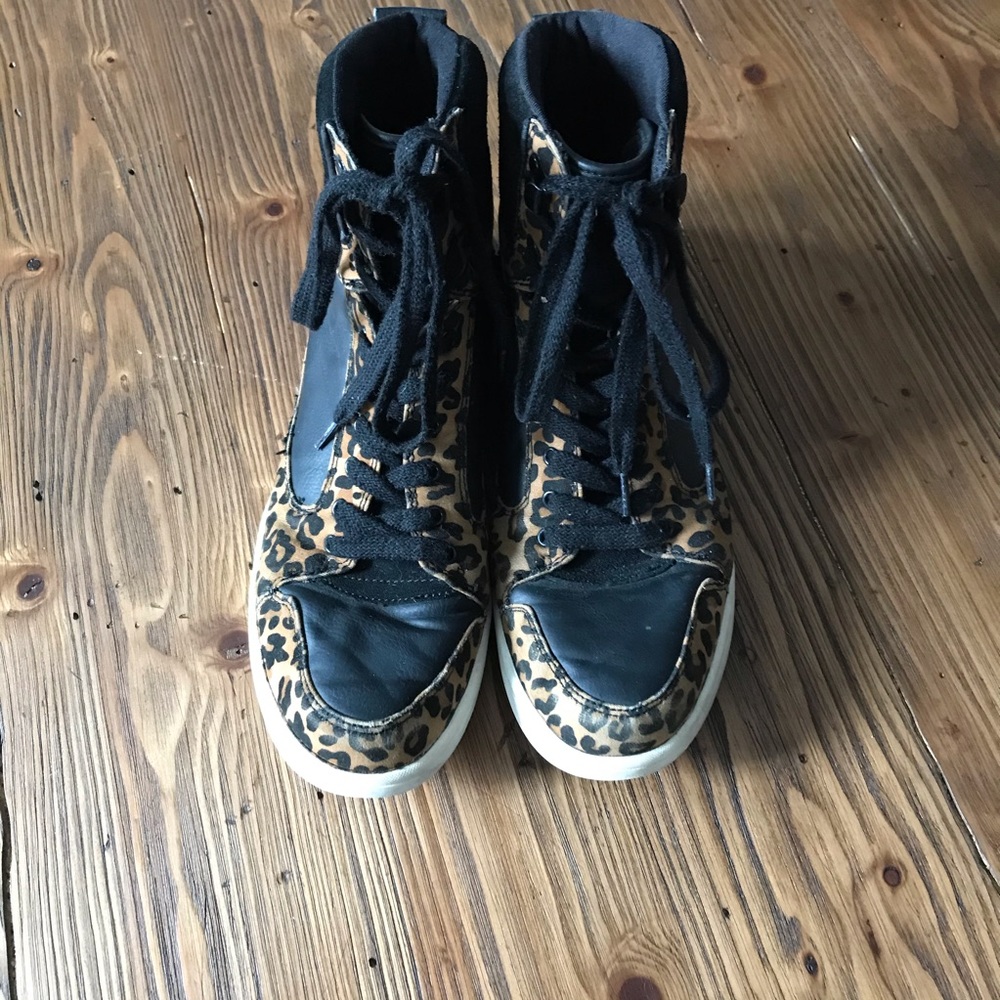 ASOS Cheetah print sneakers